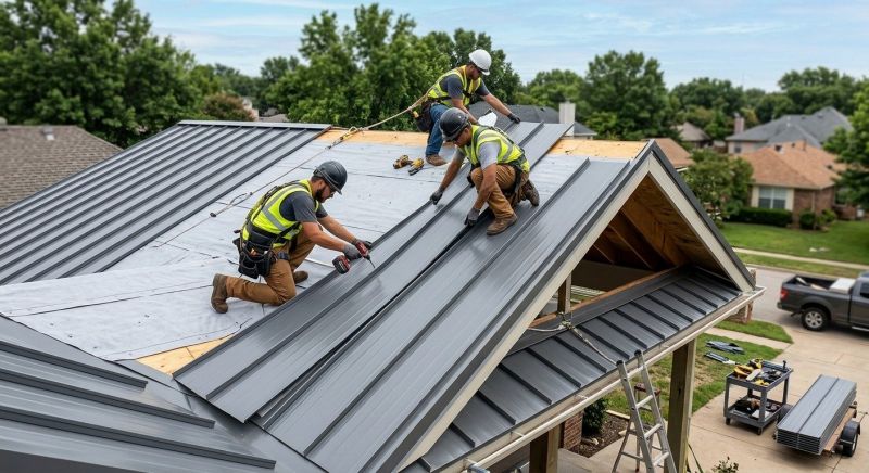 Aluminum Roof Installation in Grafton, NH