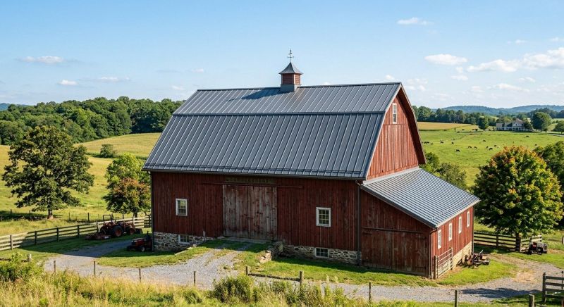 Barn Roof Replacement in Contoocook, NH