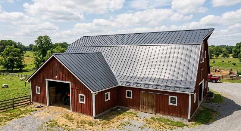 Barn Roof Replacement in Henniker, NH