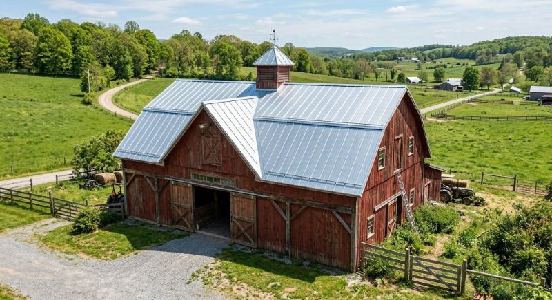 Barn Roof Replacement in Sullivan County, NH