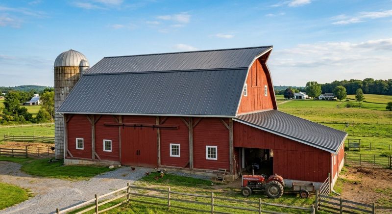 Barn Roof Replacement in White River Junction, VT