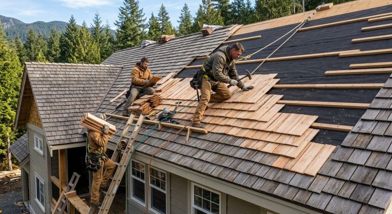 Cedar Roof Installation in Grafton, NH