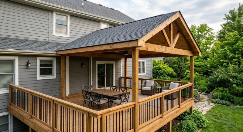 Deck Roof Construction in Sunapee, NH
