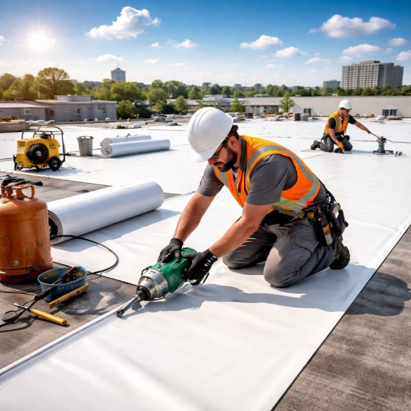 Epdm Roof Installation in Bellows Falls, VT