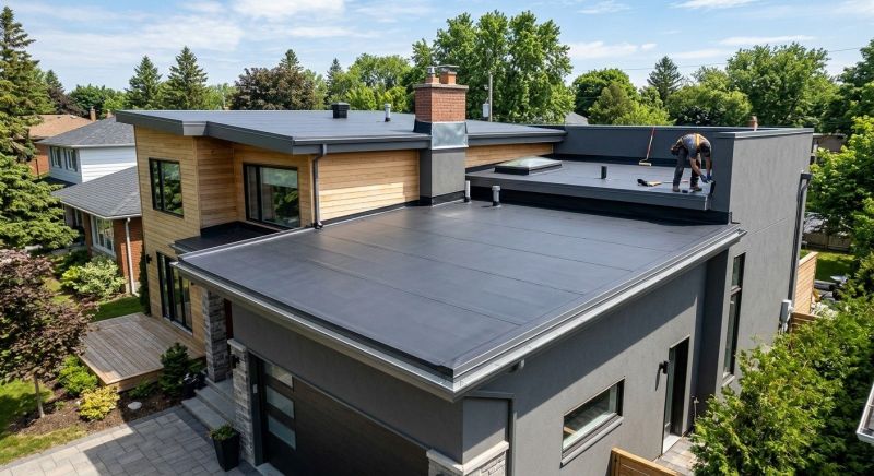 Epdm Roof Installation in Enfield, NH