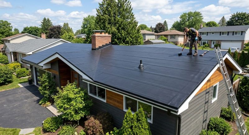 Epdm Roof Installation in Sunapee, NH