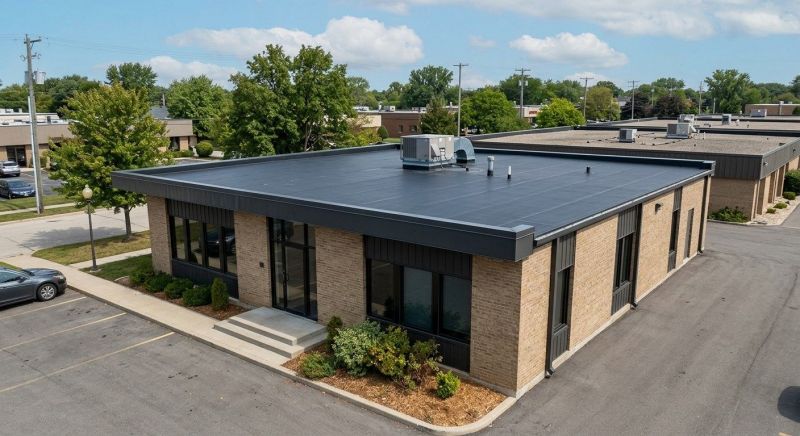 Epdm Roof Installation in West Lebanon, NH