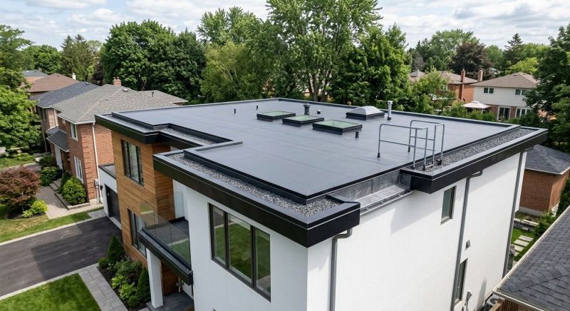 Flat Roof Installation in North Sutton, NH