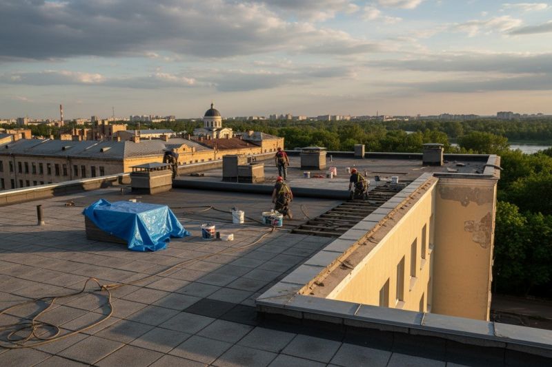 Flat Roof Replacement in Sunapee, NH