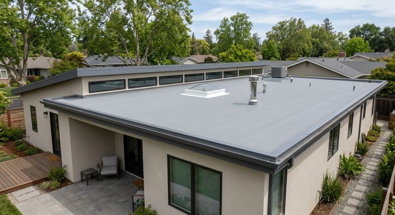 Flat Roof Replacement in Meriden, NH