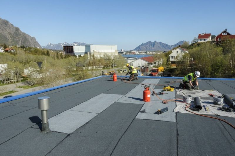 Flat Roof Replacement in Springfield, VT