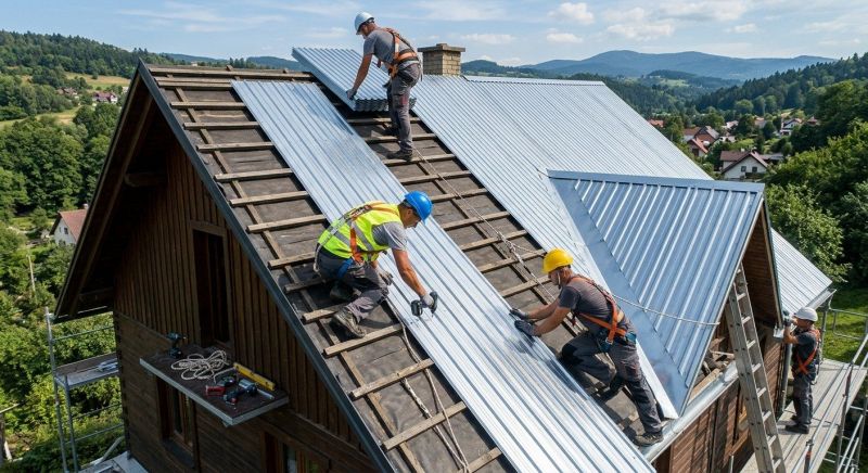 Metal Roof Installation in Canaan, NH