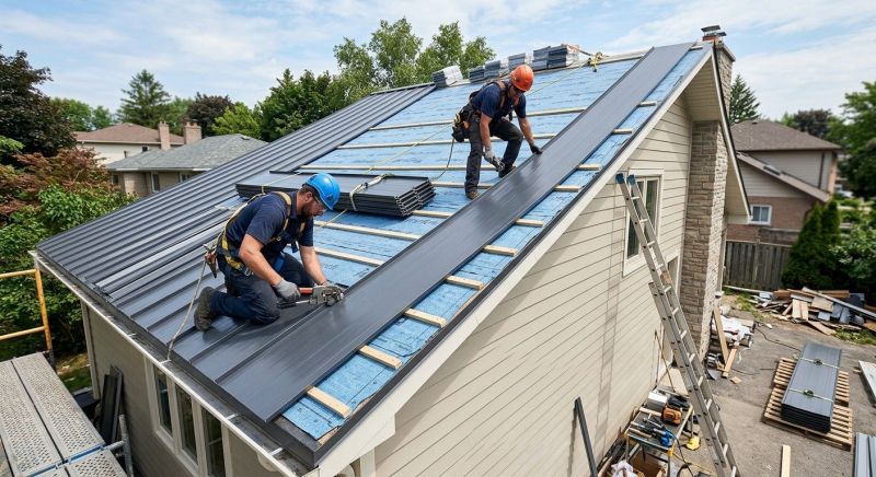 Metal Roof Installation in Charlestown, NH