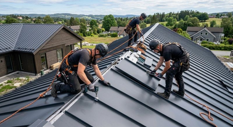 Metal Roof Installation in Enfield, NH