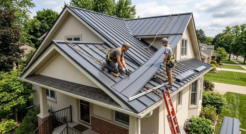 Metal Roof Installation in Newbury, NH