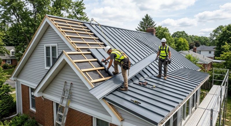 Metal Roof Installation in White River Junction, VT
