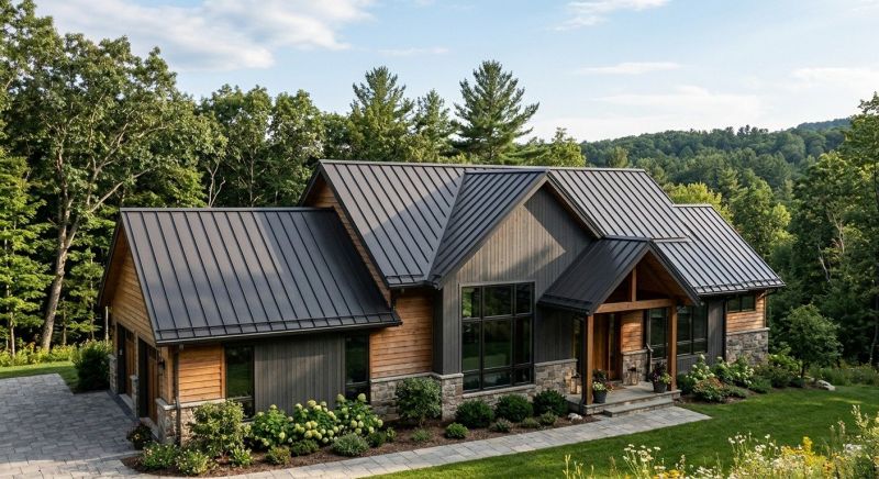 Metal Roof Replacement in Grantham, NH