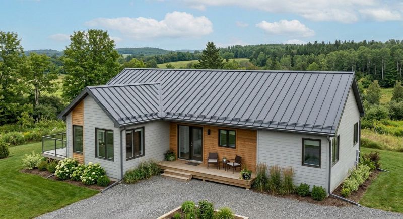 Metal Roof Replacement in West Lebanon, NH