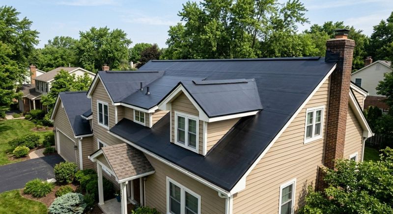 Rubber Roof Installation in Sunapee, NH