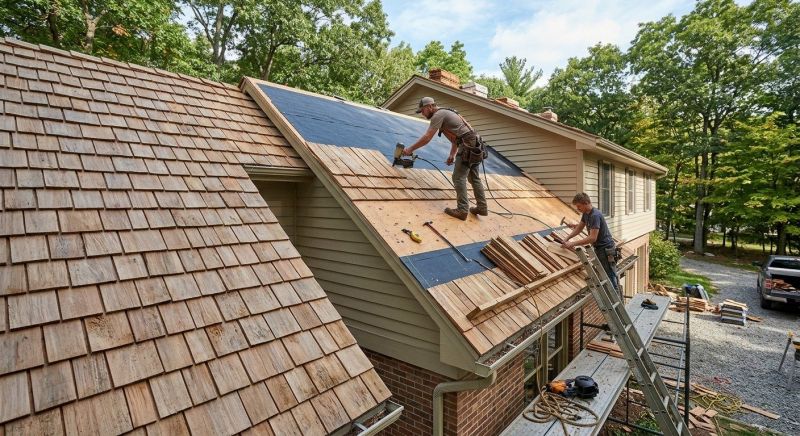 Shake Roof Replacement in North Hartland, VT