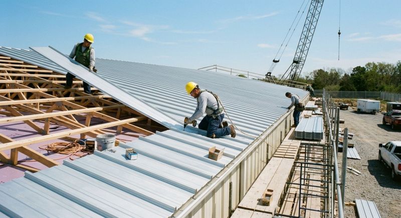 Sheet Roofing Installation in Newport, NH
