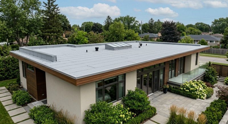 Single Ply Roof Installation in Goshen, NH