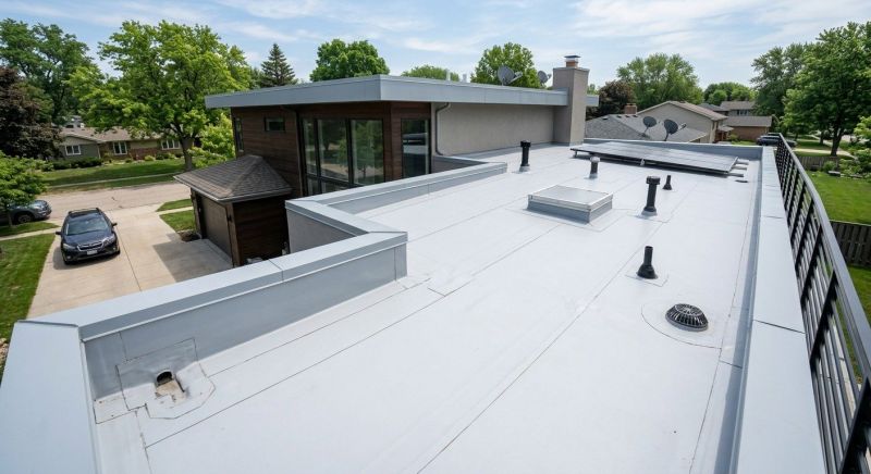 Single Ply Roof Replacement in Sunapee, NH