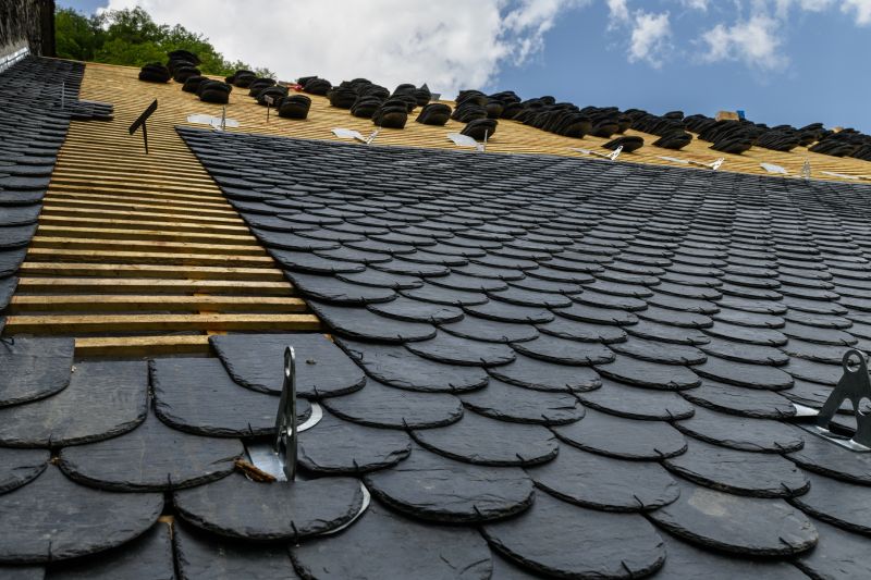 Slate Roof Installation in North Hartland, VT