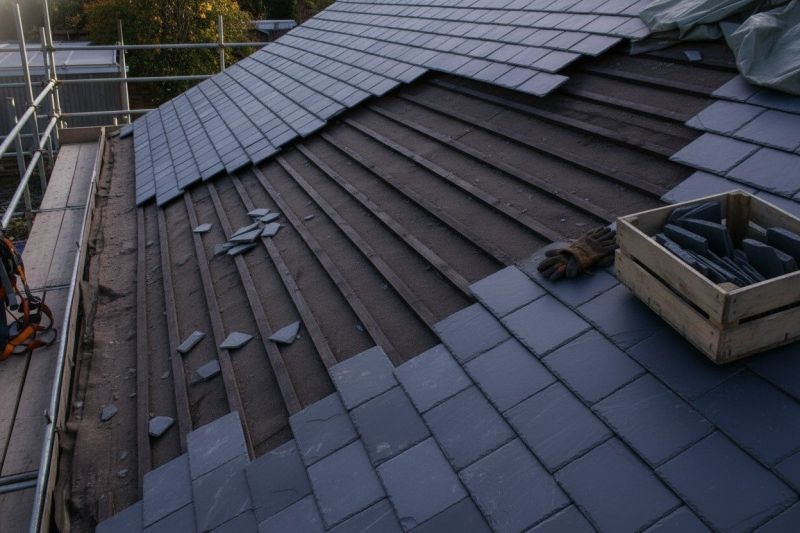 Slate Roof Replacement in Brownsville, VT