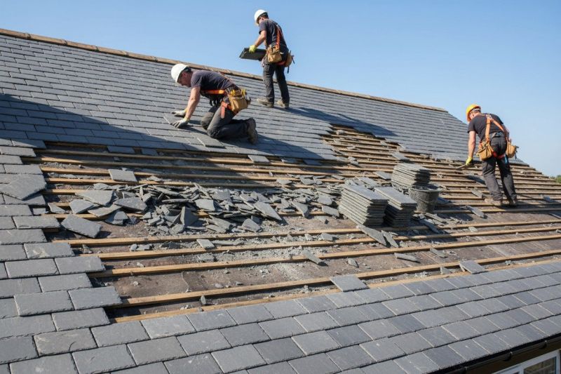 Slate Roof Replacement in Claremont, NH