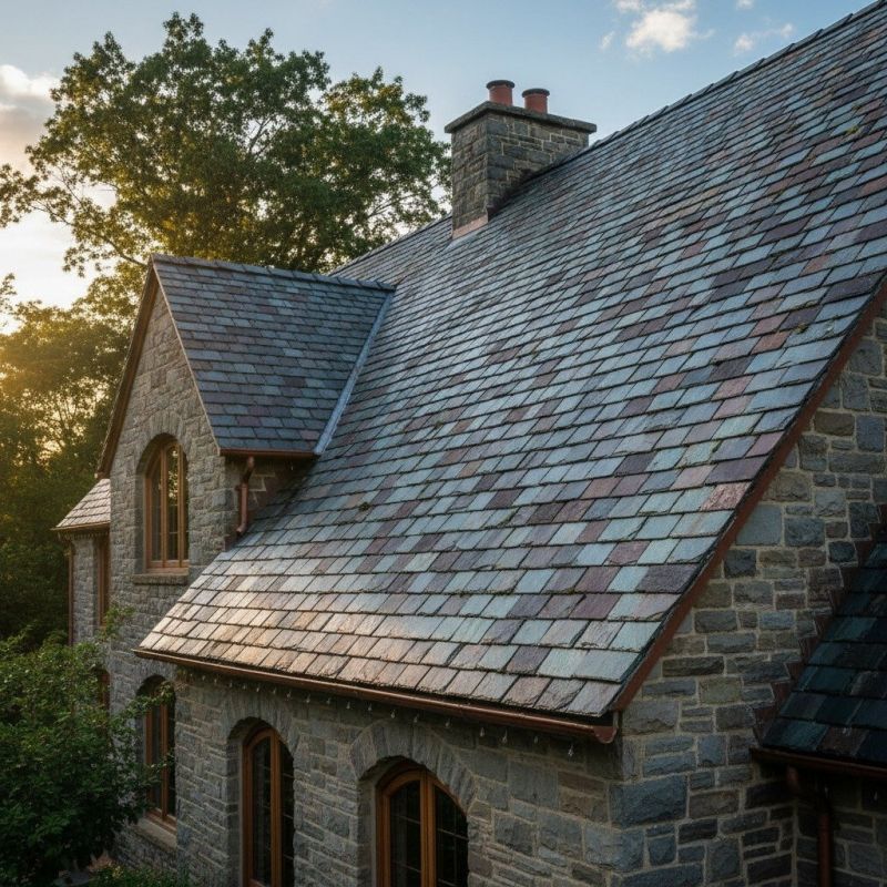 Slate Roof Replacement in North Hartland, VT
