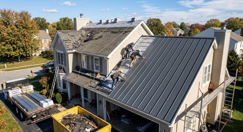 Steel Roof Replacement in Contoocook, NH