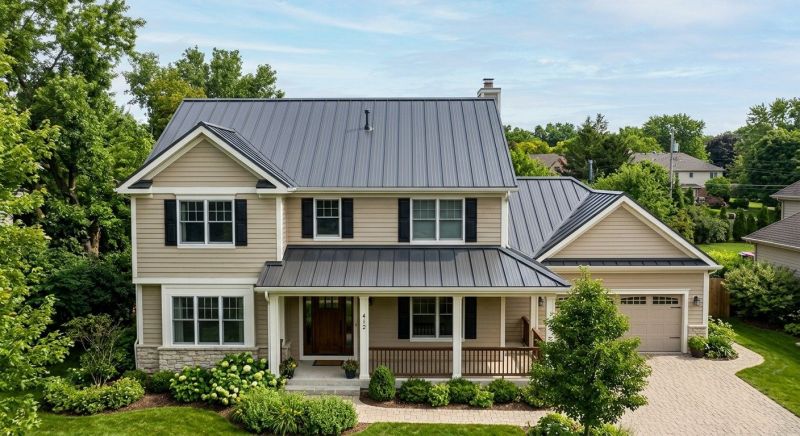 Steel Roof Replacement in Lebanon, NH