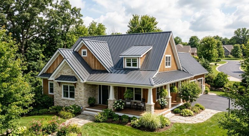 Steel Roof Replacement in Newbury, NH