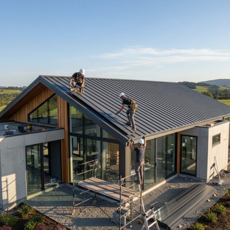 Steel Roof Replacement in West Lebanon, NH