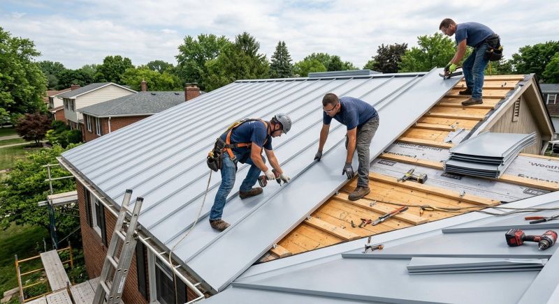 Tin Roof Installation in Cornish, NH