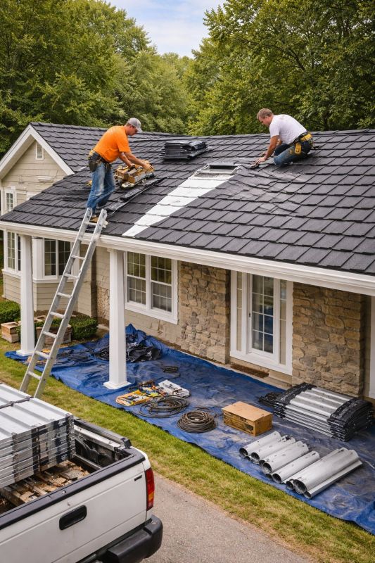 Tin Roof Installation in Hartland, VT