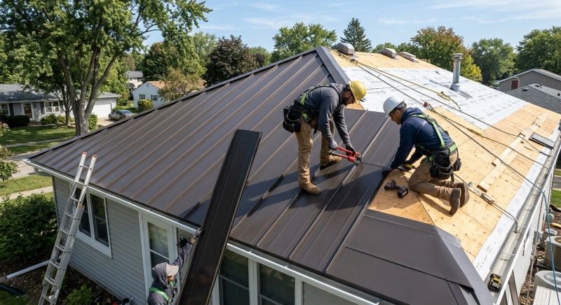 Tin Roof Installation in White River Junction, VT