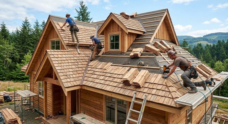 Wood Roofing Installation in Cornish, NH