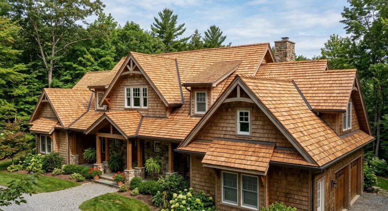 Wood Roofing Installation in Goshen, NH