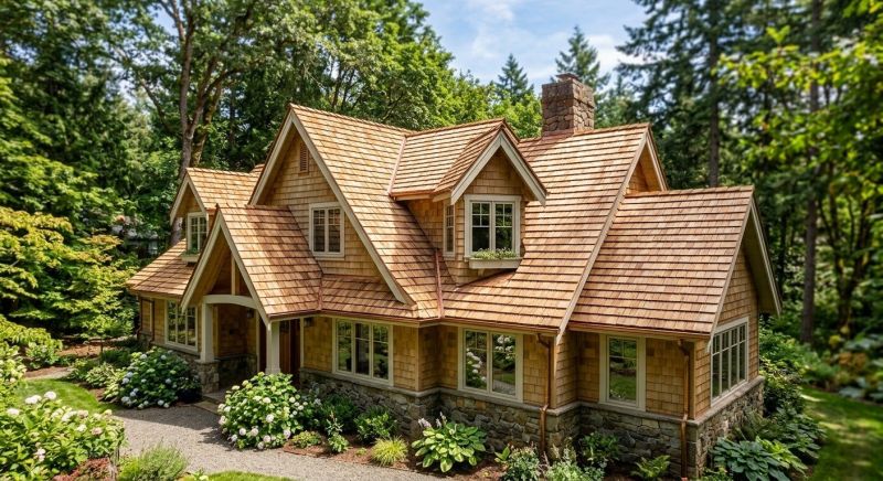 Wooden Roof Installation in Sunapee, NH
